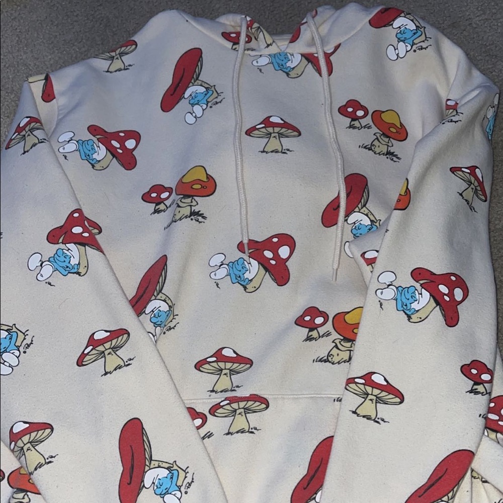 smurf hoodie!!